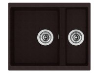 Мойка для кухни каменная Longran Enigma ENG 55x46 Марон