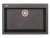Мойка для кухни каменная Longran Cube CUG 76х50 Оникс 