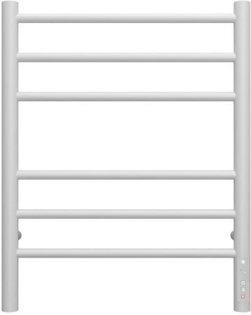 Полотенцесушитель электрический Terminus Аврора П6 450х60 КС 903, белый матовый 
