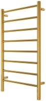 Полотенцесушитель электрический Terminus Аврора П8 50х85 quick touch, золото