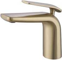 Смеситель для раковины Rose R3901G, золотой сатин