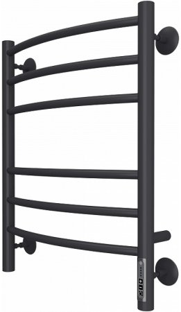 Электрический полотенцесушитель Terminus Классик П6 450х600 4670078527578 Черный матовый 