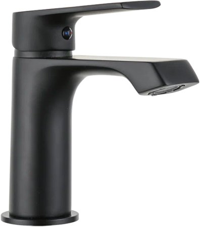 Смеситель для раковины Frap H71-6 F1071-6 Черный матовый 