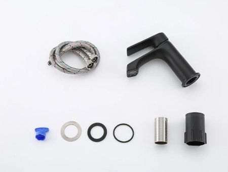 Смеситель для раковины Frap H71-6 F1071-6 Черный матовый 