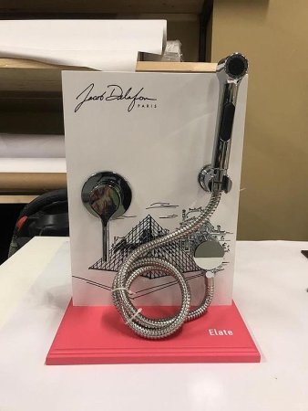 Гигиенический душ со смесителем Jacob Delafon Elate E24610-CP Хром 