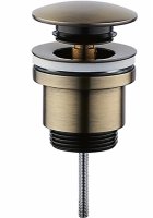 Донный клапан Frap F62-4 click-clack Бронза