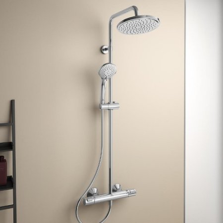 Душевая система Ideal Standard Ceratherm T25 A7208AA с термостатом Хром 