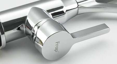 Смеситель для кухни Frap F4552 Хром Серый 
