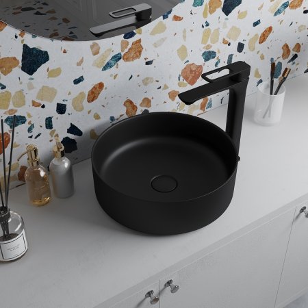 Раковина-чаша Iddis Ray 35.5 RAYBM03i27 Черная матовая 