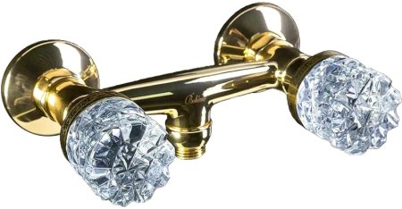 Смеситель для душа Boheme Crystal 294-CRST Золото 