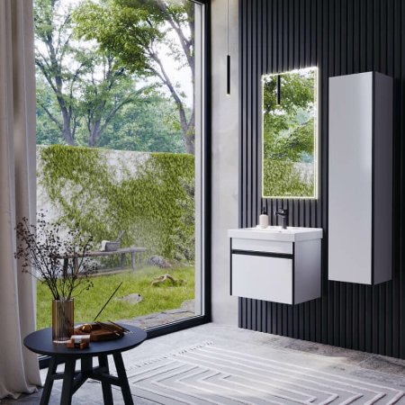 Тумба под раковину Aqwella Urban 60 URB0106W подвесная Белая 