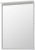 Зеркало Allen Brau Priority 60 1.31013.02 с подсветкой Серебро браш 