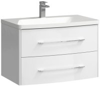 Тумба под раковину Aqwella 5 Stars Neringa 80 NER0108 подвесная Белая Тумба под раковину Aqwella 5 Stars Neringa 80 NER0108 подвесная Белая