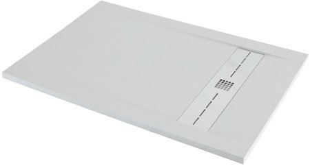 Душевой поддон из искусственного камня Allen Brau Infinity 140x80 8.21004-21 Белый камень 