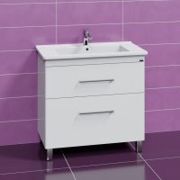 Тумба Санта Вегас 85 напольный с умывальником Оскар 85