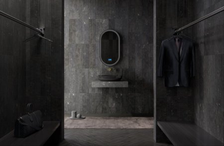 Раковина накладная карбоновая ABBER Karbon AK2041 черная 