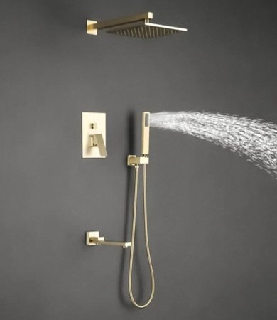 Душевая система ALMAes Elbe TVZ-0815 Золото 