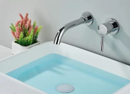 Смеситель для раковины без донного клапана Rea Lungo REA-B0369 