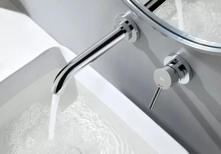 Смеситель для раковины без донного клапана Rea Lungo REA-B0369 