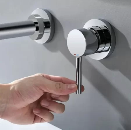 Смеситель для раковины без донного клапана Rea Lungo REA-B0369 