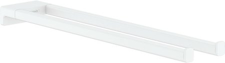Полотенцедержатель Hansgrohe AddStoris 41770700 двойной Белый матовый 