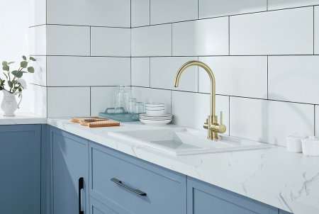 Смеситель Paulmark Essen Es213211-BR для кухонной мойки, бронза 