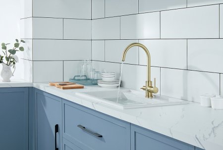 Смеситель Paulmark Essen Es213211-BR для кухонной мойки, бронза 