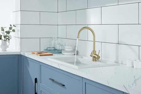 Смеситель Paulmark Essen Es213211-BR для кухонной мойки, бронза 