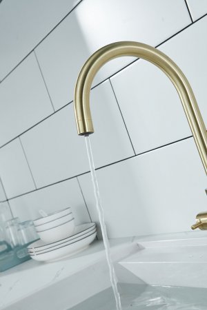 Смеситель Paulmark Essen Es213211-BR для кухонной мойки, бронза 