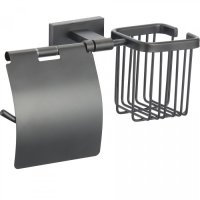 Бумагодержатель и освежителя воздуха GANZER GZ88031L-C BLACK