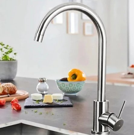 Смеситель для кухни Frap F40899 Сатин 