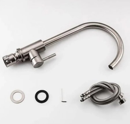 Смеситель для кухни Frap F40899 Сатин 