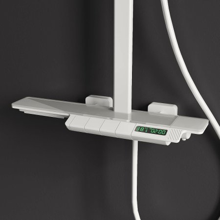 Душевая система RGW Shower Panels SP-34W 51140134-03 с термостатом Белая 