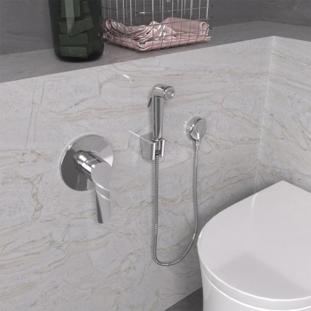 Гигиенический душ со смесителем Paini Arona ARCR690/574 Хром 