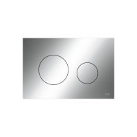 Пластиковая панель смыва унитаза TECEloop 9240921, для системы двойного смыва (Теце)