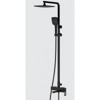 Душевая система Gappo G2417-6 Черный матовый Душевая система Gappo G2417-6 Черный матовый