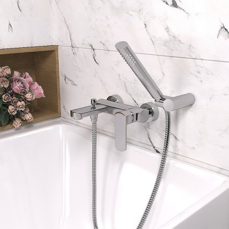 Смеситель для ванны Paini Ovo 86CR1052SKM Хром 