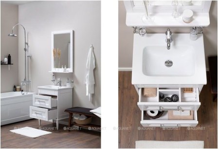 Зеркало Aquanet Бостон 60 ясень 