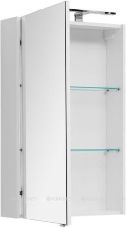 Зеркало-шкаф Aquanet Августа 58 белый 