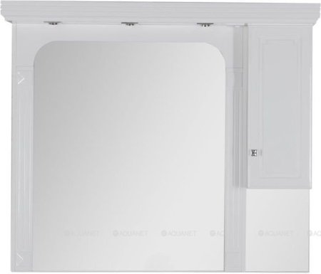Зеркало-шкаф Aquanet Фредерика 140 белый 