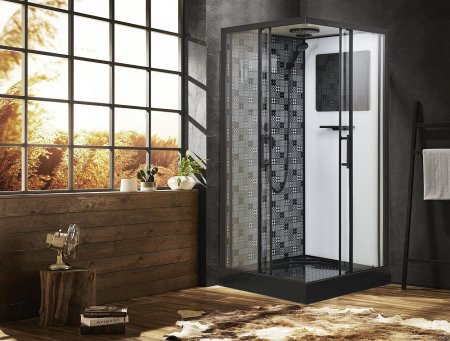 Душевая кабина Esbano Elegancia ESKBB100CKR 