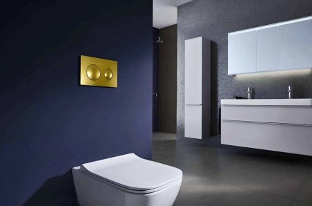 Клавиша смыва Azario AZ-8200-0014 Золото 