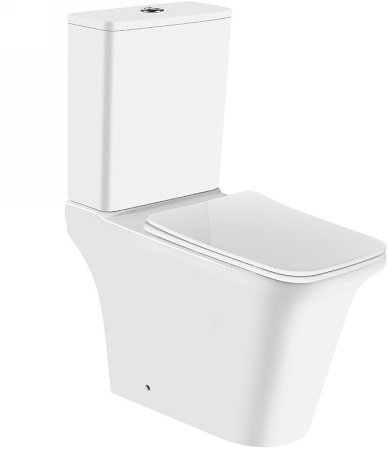 Унитаз компакт Azario Avero AZ-3121 с бачком и сиденьем Микролифт 