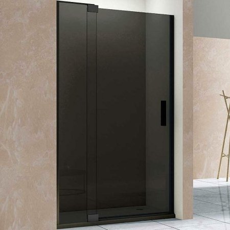 Душевая дверь Vincea Extra 120 VDP-1E1112CGB профиль Черный стекло тонированное 