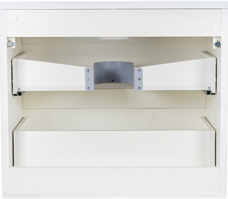 Тумба под раковину Style Line Атлантика Люкс Plus 80 СС-00000691 подвесная Белая 