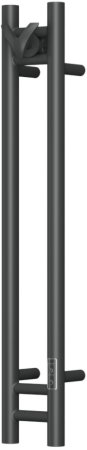 Полотенцесушитель электрический (I-образный) Bauedge Stella DB-0074, 13x80 см 