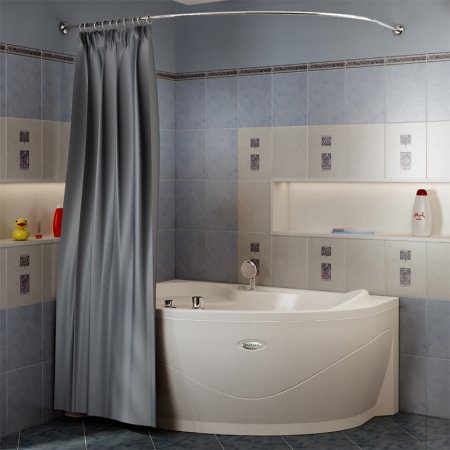 Акриловая ванна Radomir Амелия левая 