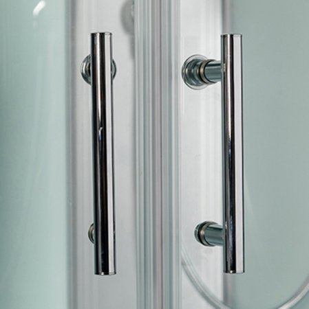 Душевая кабина WeltWasser WW500 Nesse 902 90x90 10000003280 профиль Хром стекло прозрачное 