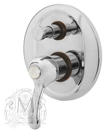 Смеситель Migliore Lem Swarovski ML.LEM-1972 Cr для душа 