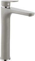 Смеситель для раковины Fiore KEVON CHIC 81GX8119, хром/серый